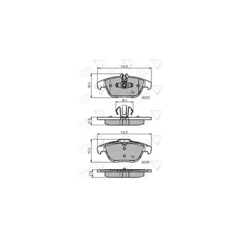 Image for Brake Pad Set