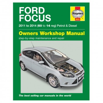 Image for Ford Focus Petrol and Diesel Haynes Repair Manual (2011-14)