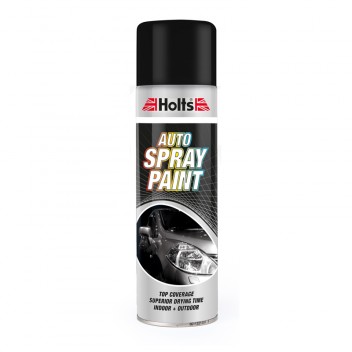 Image for Holts Gloss Black Spray Paint 300ml (L100C)