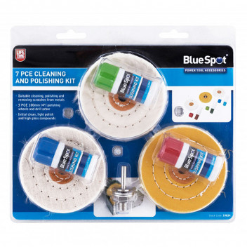 Image for Blue Spot Cleaning and Polishing Kit - 7 Piece