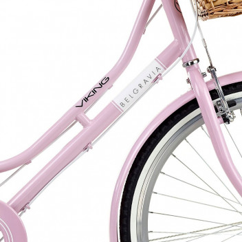 Image for Viking Belgravia Heritage Bike - Pink - 26" Wheels