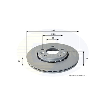 Image for COMLINE BRAKE DISC (Single)