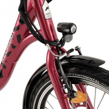 Image for Neomouv Plimoa Folding E-Bike - Wine - 13Ah / 480WH