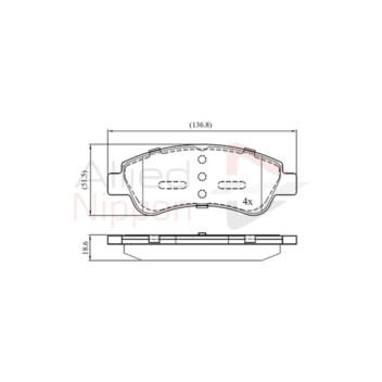 Image for Brake Pad Set