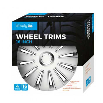 Image for 16" Simply Wheel Trims - Cosmos - Set of 4