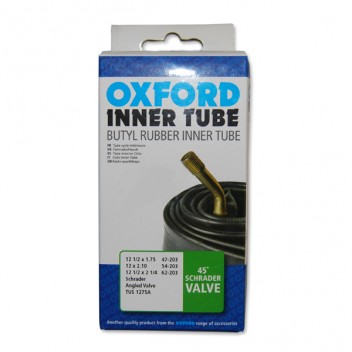 Image for Oxford Schrader 45 Degree Valve Inner Tube - 12 x 1.50-2.10