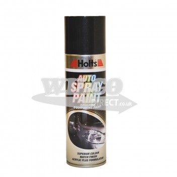 Image for Holts Black Metallic Spray Paint 300ml (HBLKM010)