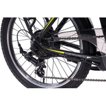 Image for Oxygen Go! Folding E-Bike 2022 - 10.4AH - Black - 16.5" Frame