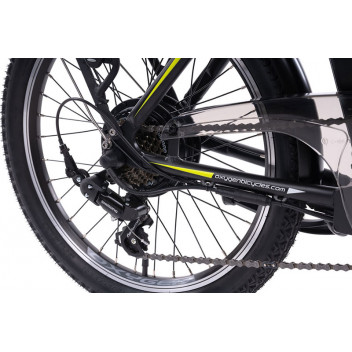 Image for Oxygen Go! Folding E-Bike - 10.4AH - Black - 16.5" Frame