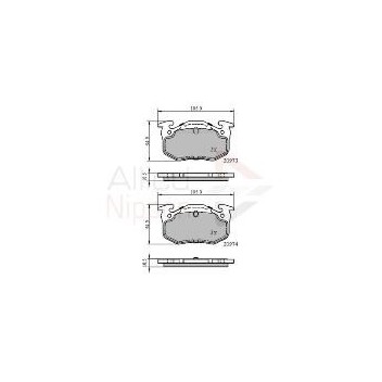 Image for Allied Nippon Brake Pads