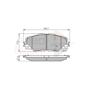 Image for Allied Nippon Brake Pads