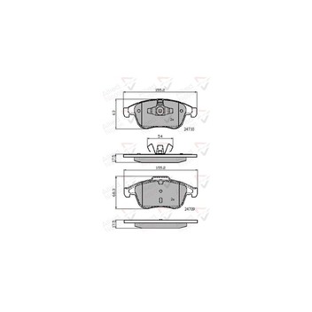 Image for Brake Pad Set