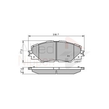 Image for Brake Pad Set