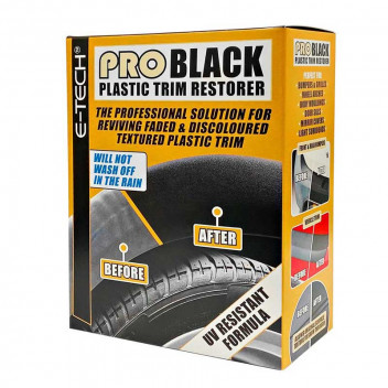 Image for E-Tech Pro Black Plastic Trim Restorer