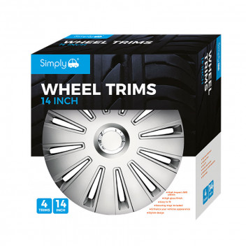 Image for 14" Simply Wheel Trims - Cosmos - Set of 4