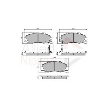 Image for Allied Nippon Brake Pads