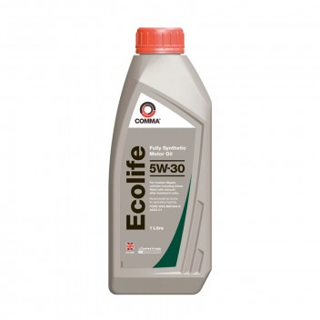 Image for Comma Ecolife 5W-30 Fully Synthetic Motor Oil - 1 Litre