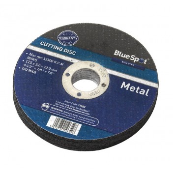 Image for Blue Spot Metal Cutting Disc - 115mm (4.5")
