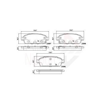 Image for Allied Nippon Brake Pads