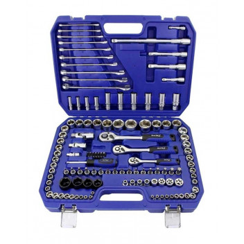 Image for Blue Spot 1/4", 3/8" & 1/2" Socket & Spanner Set - 120 Piece