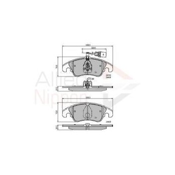 Image for Allied Nippon Brake Pads