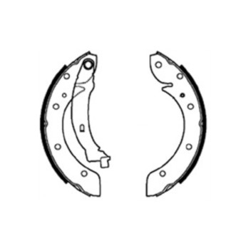 Image for BETTAPARTS BRAKE SHOES