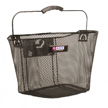 Image for Front Mesh Cycle Basket - Black
