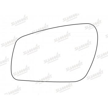 Image for Mirror Glass Ford Mondeo Mark 3 2004-2007 & Ford Focus Mark 2 2005 - 2008 - Left Hand Side