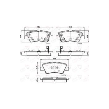 Image for Allied Nippon Brake Pads