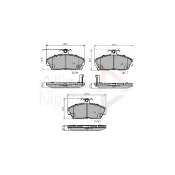 Image for Allied Nippon Brake Pads