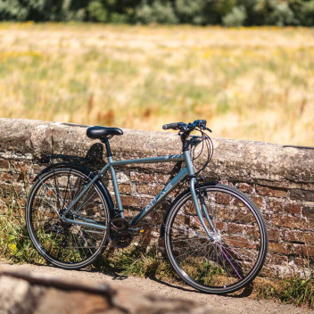 Image for Wilco Atlas Hybrid Trekking Bike - Grey - 20" Frame