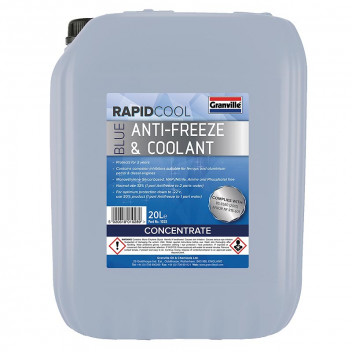 Image for Granville Rapid Cool Blue Antifreeze - 20 Litres