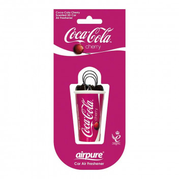 Image for Airpure 3D Fountain Cup Car Air Freshener - Coca-Cola Cherry