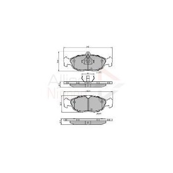 Image for Allied Nippon Brake Pads