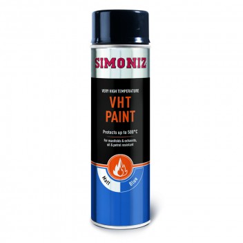 Image for Simoniz VHT Matt Blue Acrylic Primer Spray Paint 500ml