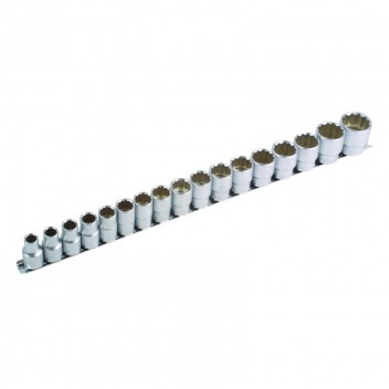 Image for Laser 1/2"D Socket Set - 17 Piece