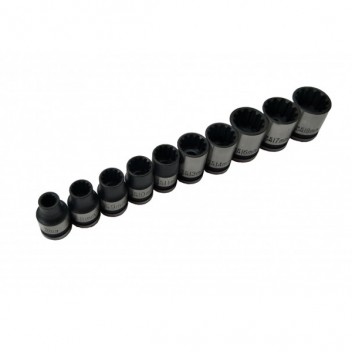 Image for Blue Spot 3/8" Spline Sockets - 10 Pieces