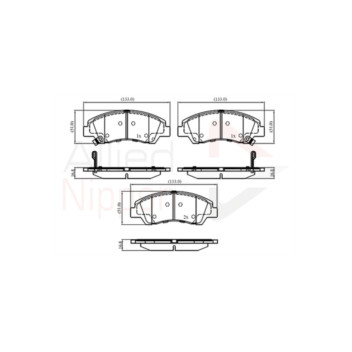 Image for Brake Pad Set