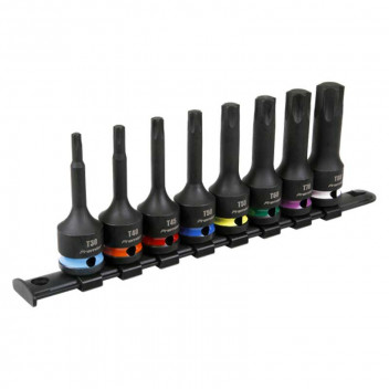 Image for Sealey 1/2"D TRX-Star Impact Socket Bit Set - 8 Piece