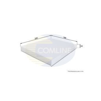 Image for COMLINE CABIN POLLEN PAPER FILTER