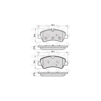 Image for Brake Pad Set