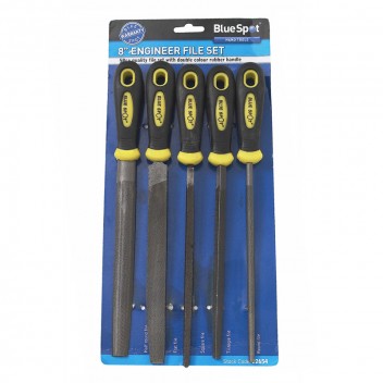 Image for Blue Spot 5 Piece File Set W/ Double Colour Handle