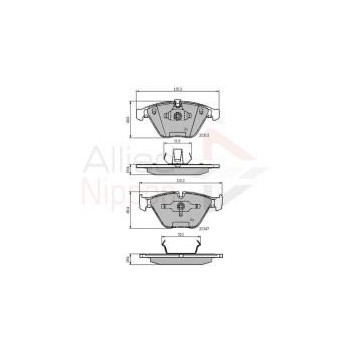 Image for Allied Nippon Brake Pads