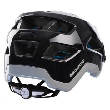 Image for Oxford Altius Helmet - Black & Grey - L/XL 58-62cm