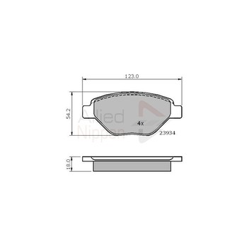 Image for Brake Pad Set