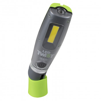 Image for Sealey Green LED Twist® Rechargeable Inspection Light  - 1000 Lumens