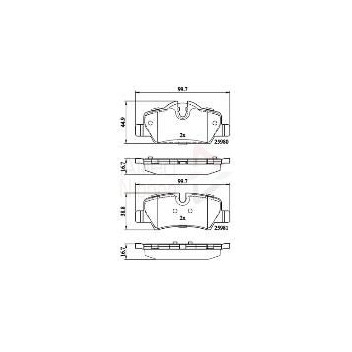 Image for Allied Nippon Brake Pads