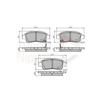 Image for Allied Nippon Brake Pads
