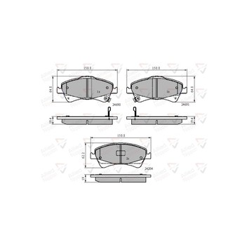 Image for Brake Pad Set