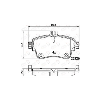 Image for Brake Pad Set